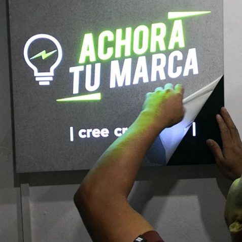 Cartel luminoso - Achora tu marca